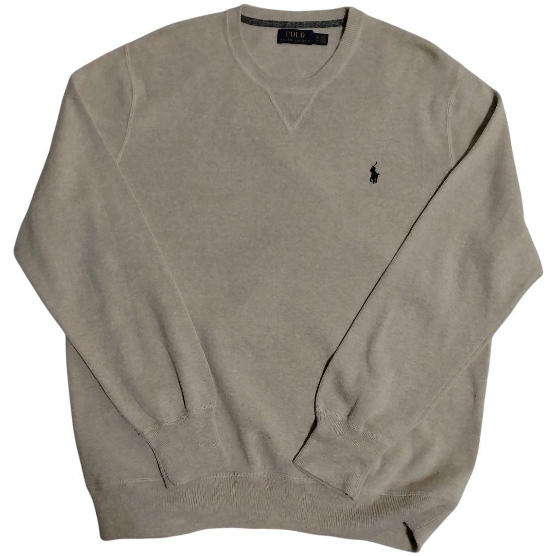【Vガゼット 2XL】ポロ ラルフローレン スウェット トレーナー ロゴ刺繍