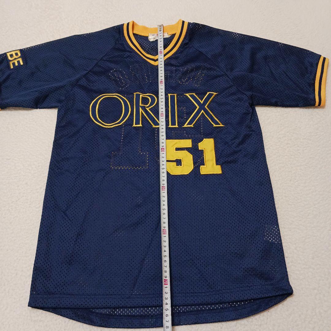 【フリーサイズ】オリックスブルーウェーブ イチロー ユニフォーム シャープ産業
