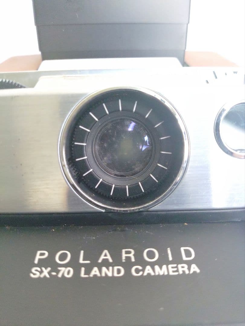 Polaroid SX-70 Land Camera レザーケース 動作未確認