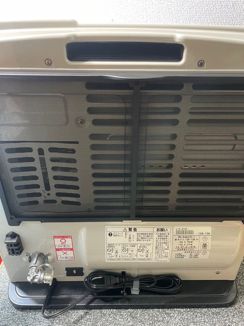 Rinnai リンナイ　ガスファンヒーター　RC-K4001E ⭐️未使用品⭐️