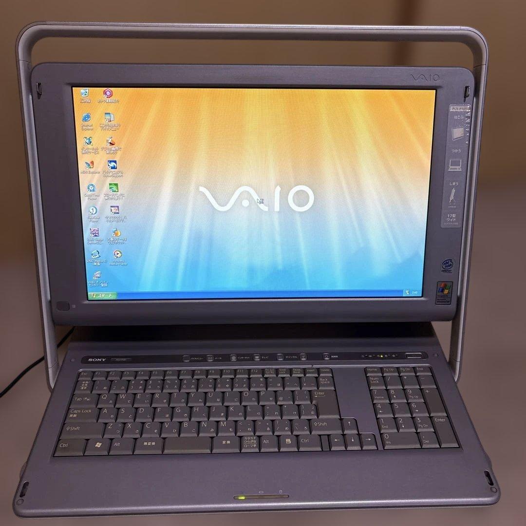 ソニーVAIO PCVーP101 2003年製 WindowsXP 超レア機種