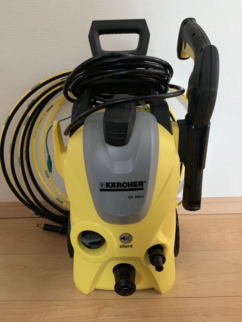 KARCHER K3 高圧洗浄機 本体 静音タイプ おまけ延長高圧ホース付