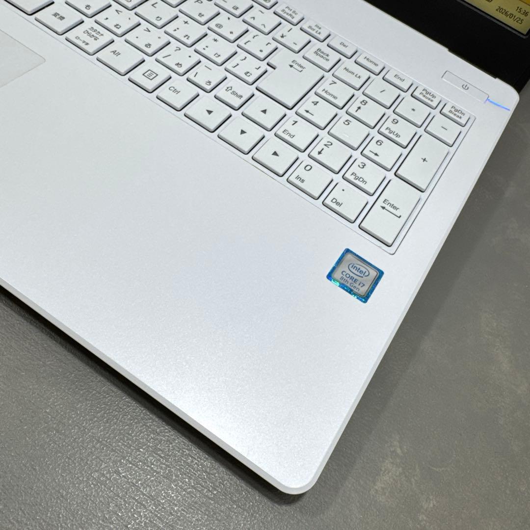 【日本生産】マウスパソコン☘8世代i7☘️メモリ16☘️NVMe256+1TB