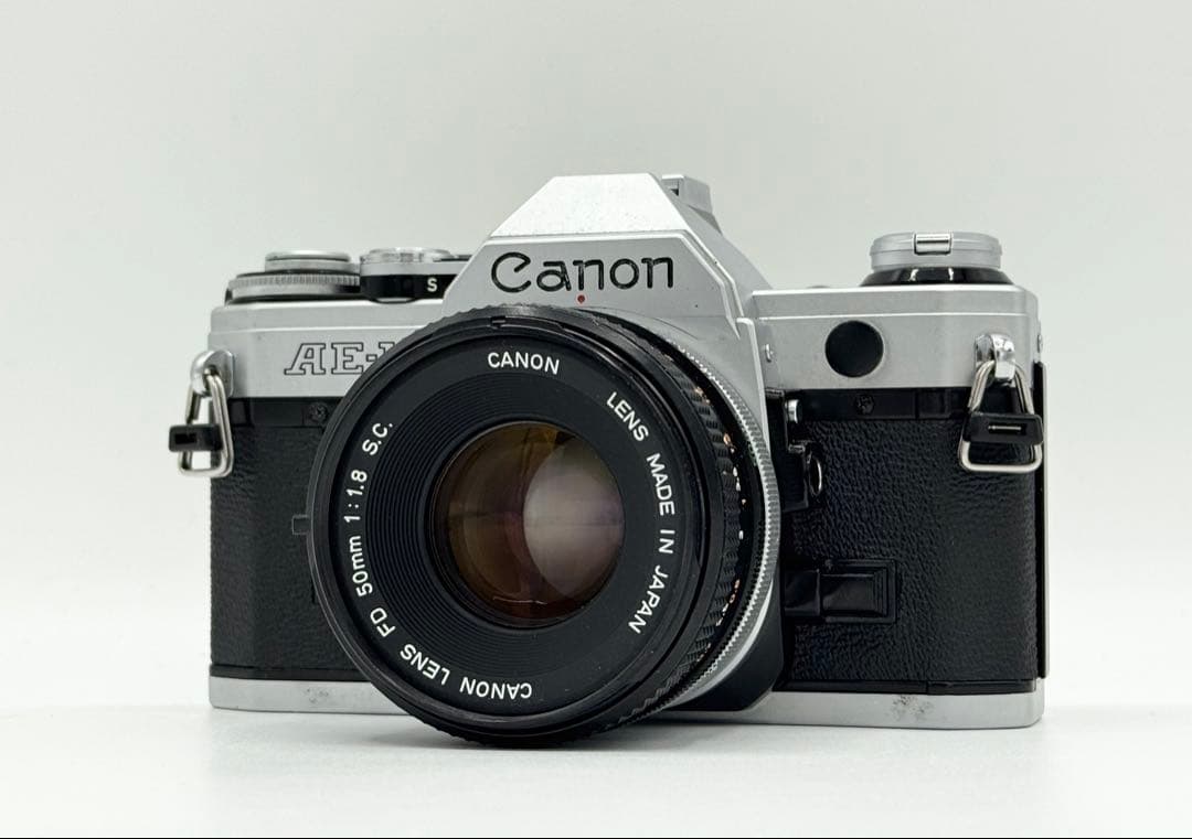 【完動品】Canon AE-1 + FD 50mm F1.8 S.C.