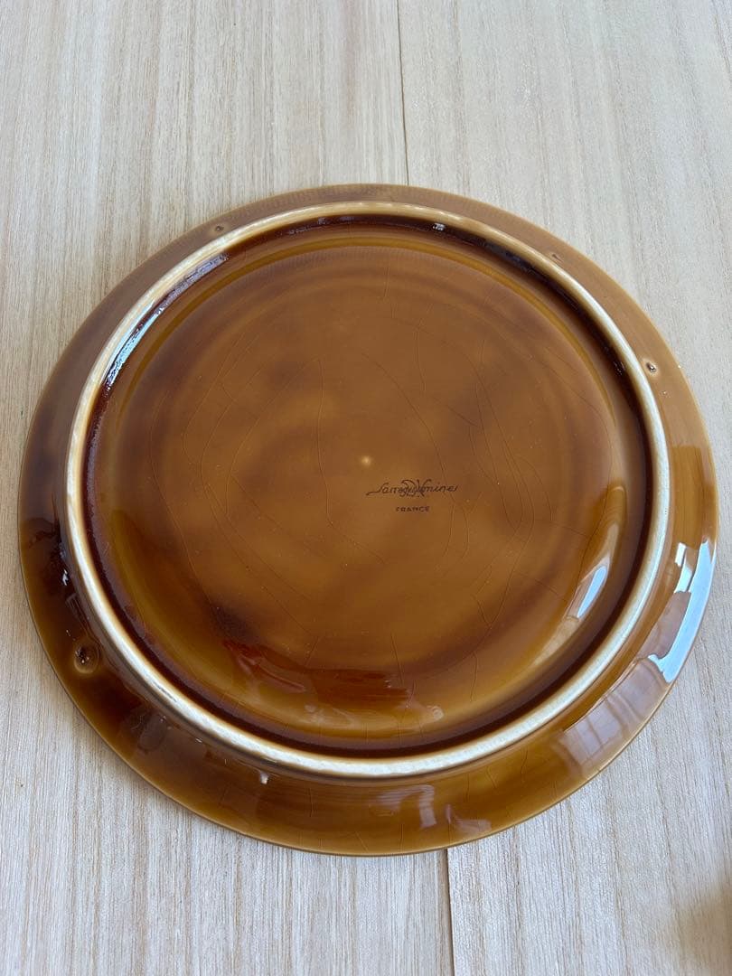 サルグミンヌ フォンデュプレート4枚　仕切り皿 フランス プロカント