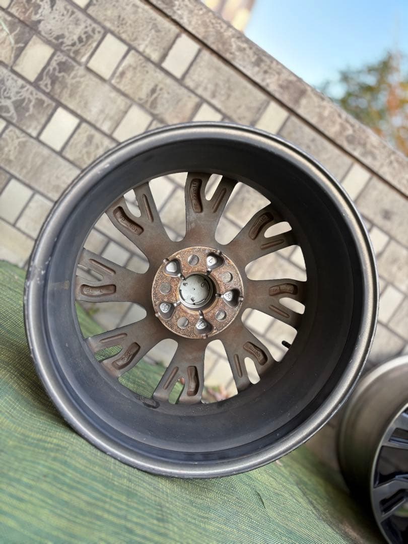 ①三菱アウトランダーphev18インチ ホイール 4本①②セット