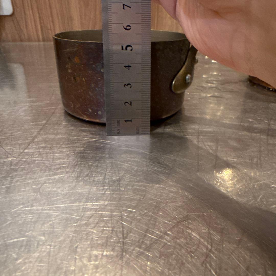 銅鍋　ソースパン　5個セット