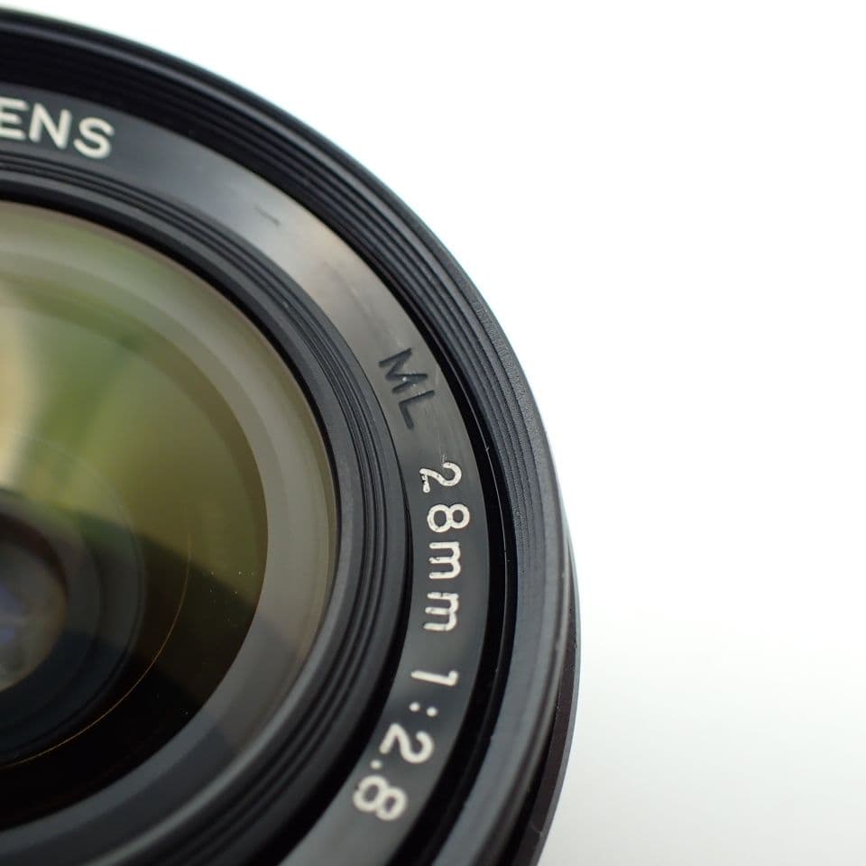【動作確認済美品】YASHICA ML 28mm f2.8 初期保証付