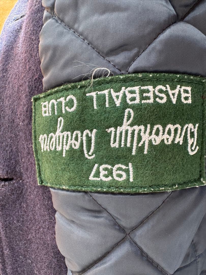 Mitchell & Ness Brooklyn スタジャン