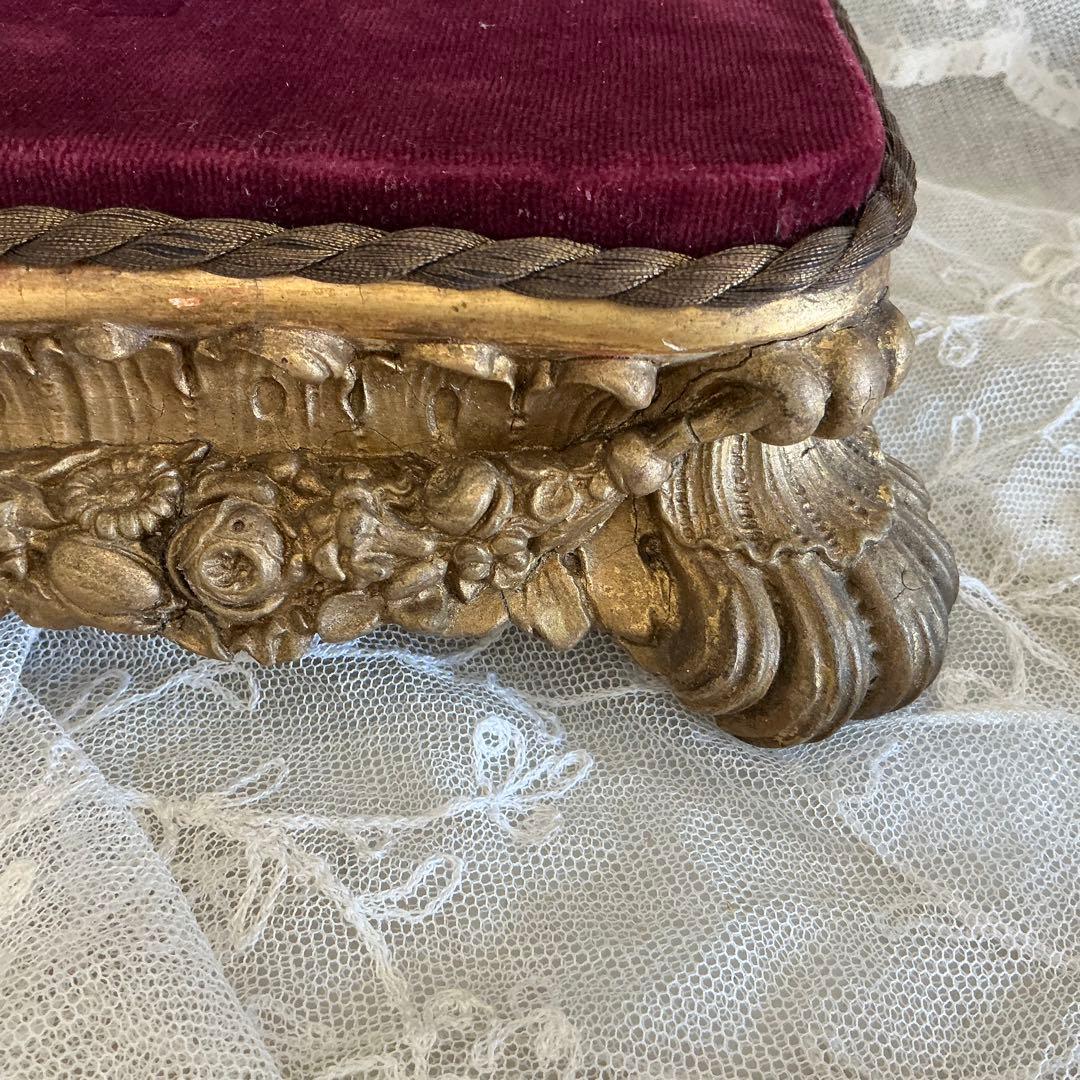 【重厚】フランス　アンティーク　ディスプレイ台　台座　ポワドレ　時計台