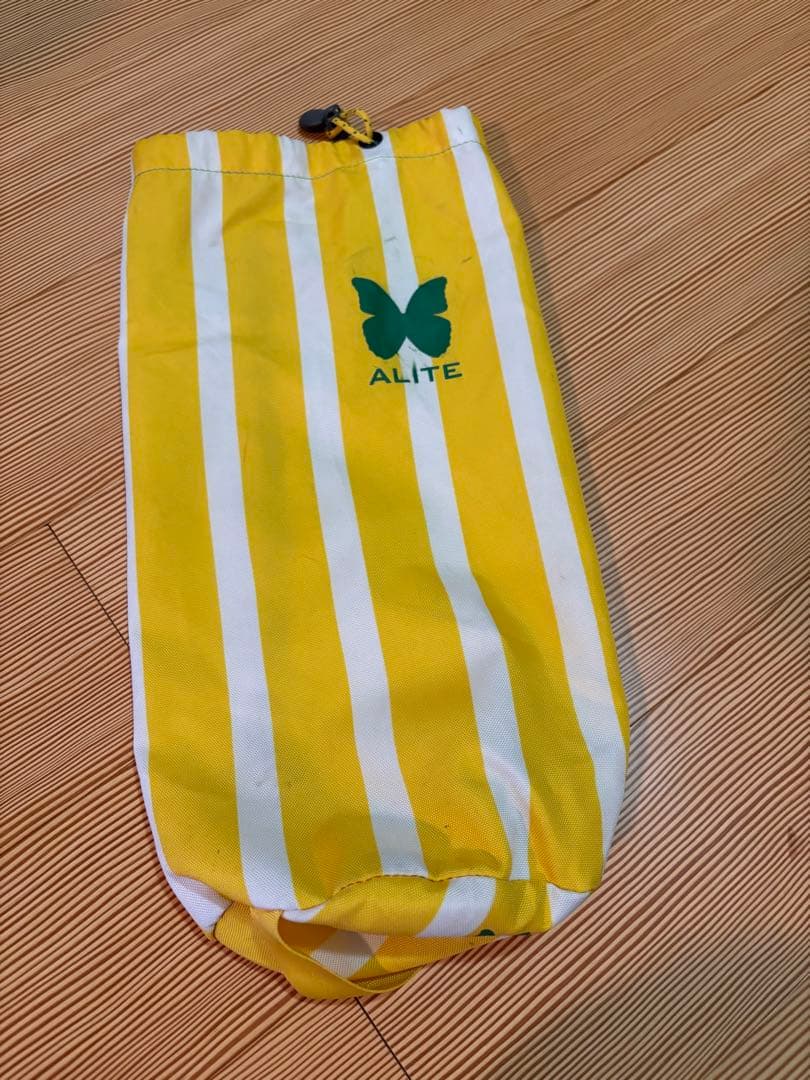 エーライト マンティスチェア イエロー系 美品 ゆるキャン