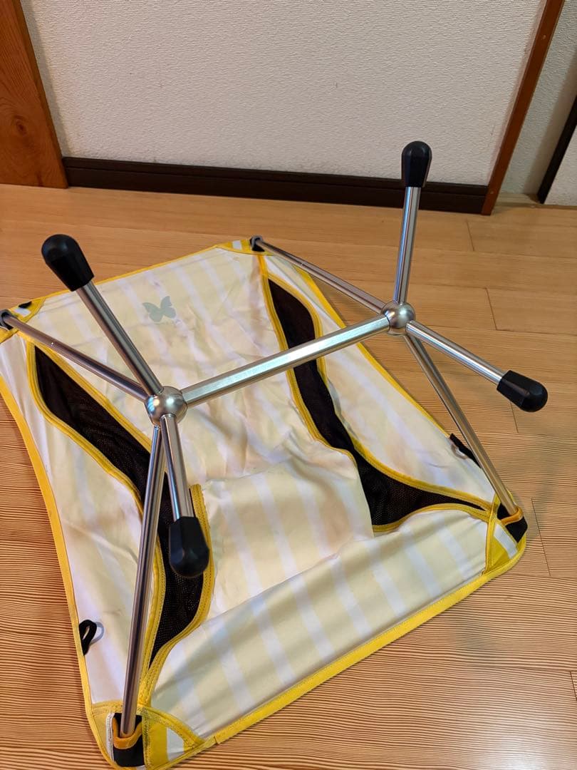 エーライト マンティスチェア イエロー系 美品 ゆるキャン