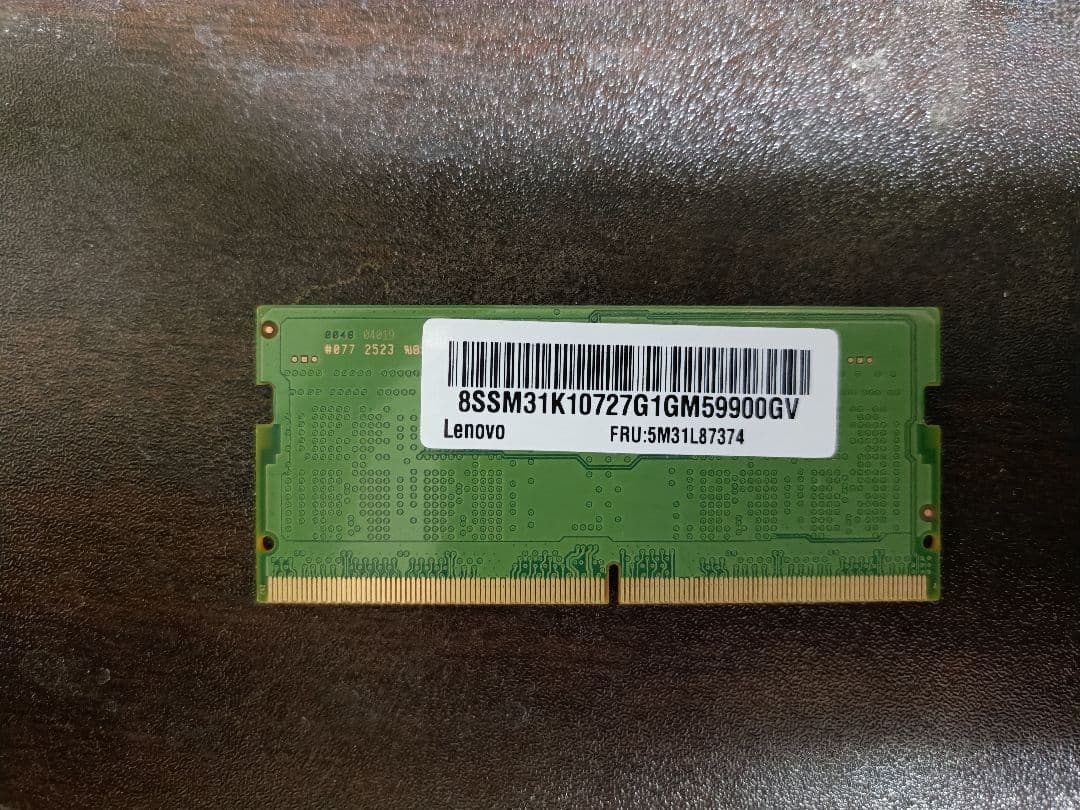 メモリー DDR5 SODIMM 8GB SAMSUNG [DDR5-5600]