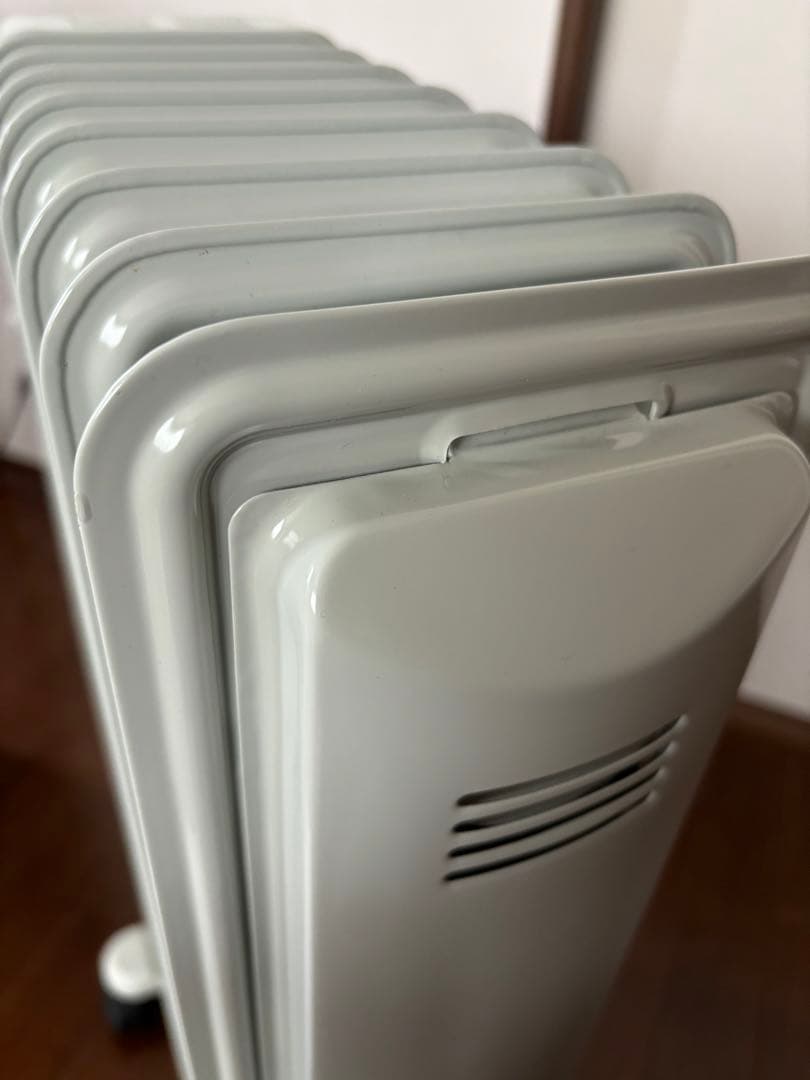 オイルヒーター デロンギ デジタルラディアント 使用少