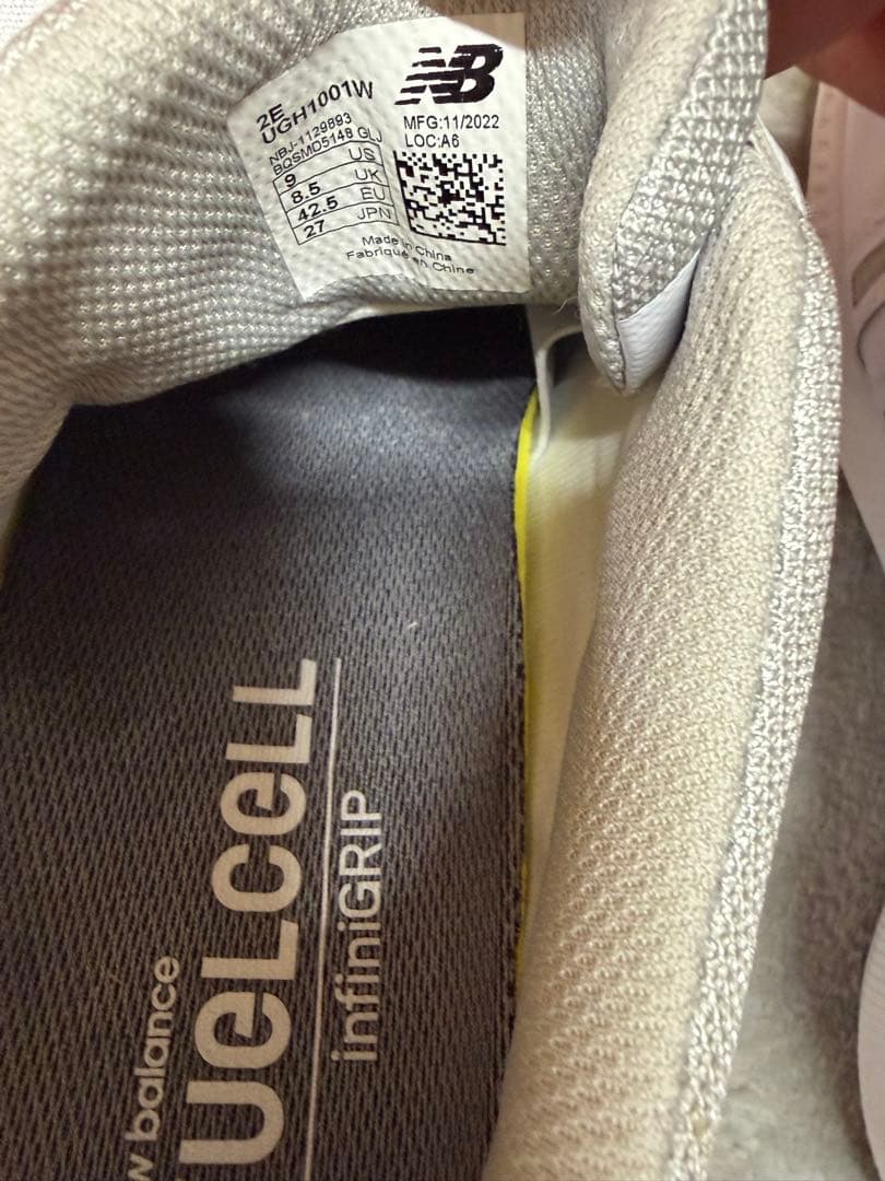 ✨️最終値下げ✨️ニューバランス ゴルフシューズ ボア UGH1001W ホワイト