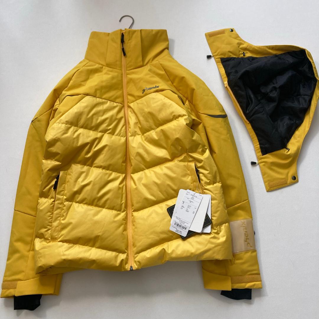 【新品タグ付】phenix スキーウェア上下セット ハイブリッドレガシー 黄×黒