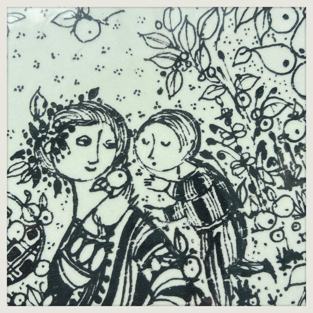 BJORNWIINBLAD 壁掛プレート秋35cm NYMOLLEヴィンテージ