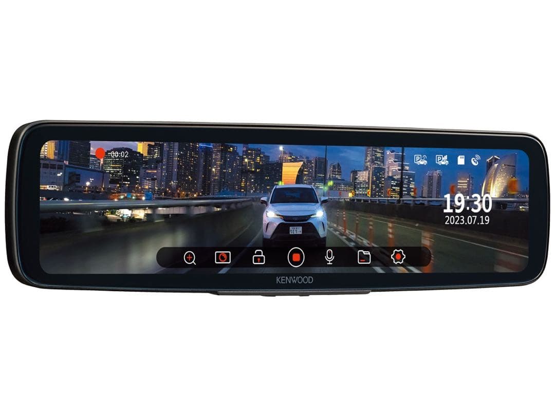 KENWOOD DRV-EM4800 デジタルルームミラー型 ドライブレコーダー