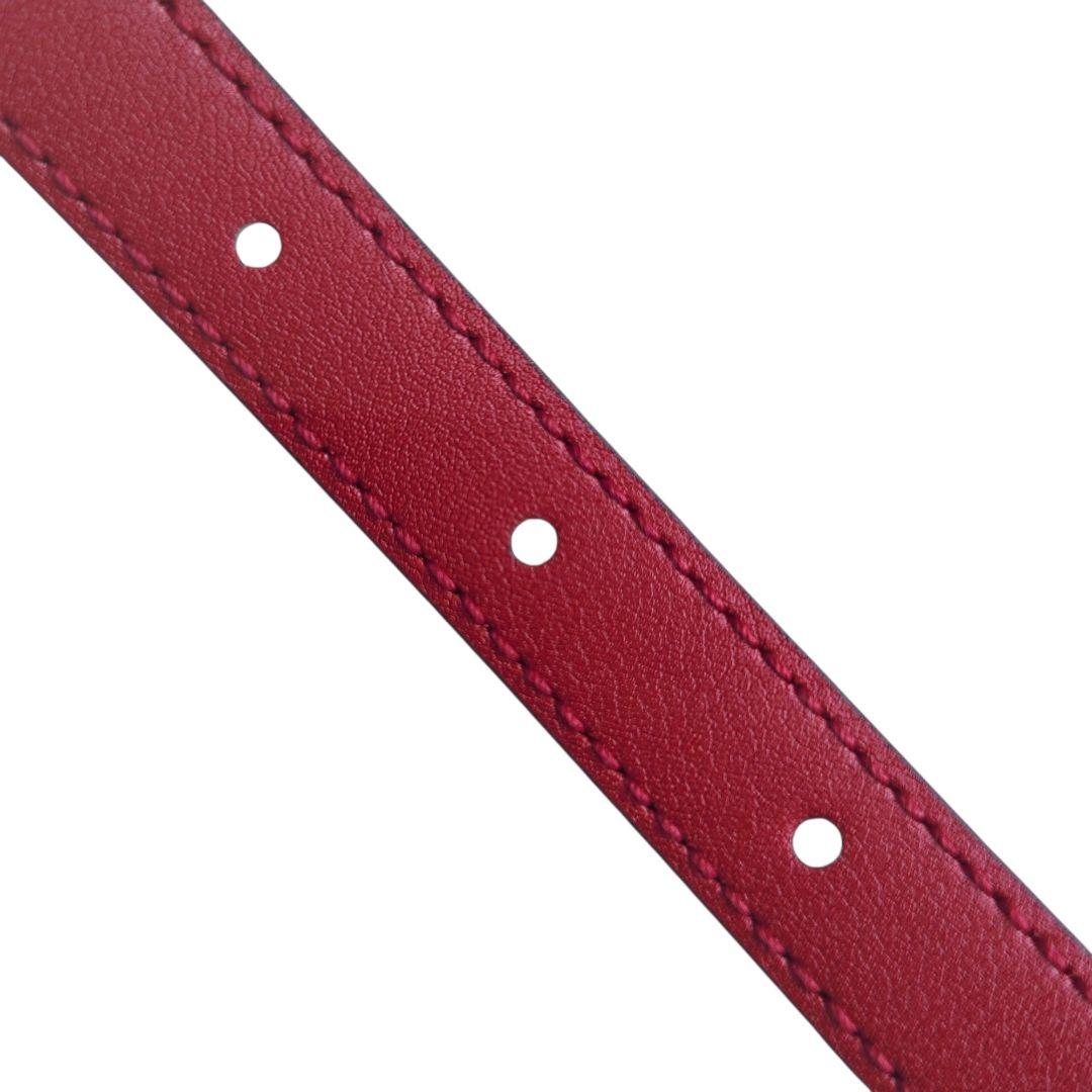 ✨新品未使用✨GUCCI　グッチ　ベルト　ダブルG　パイソン　スリムベルト