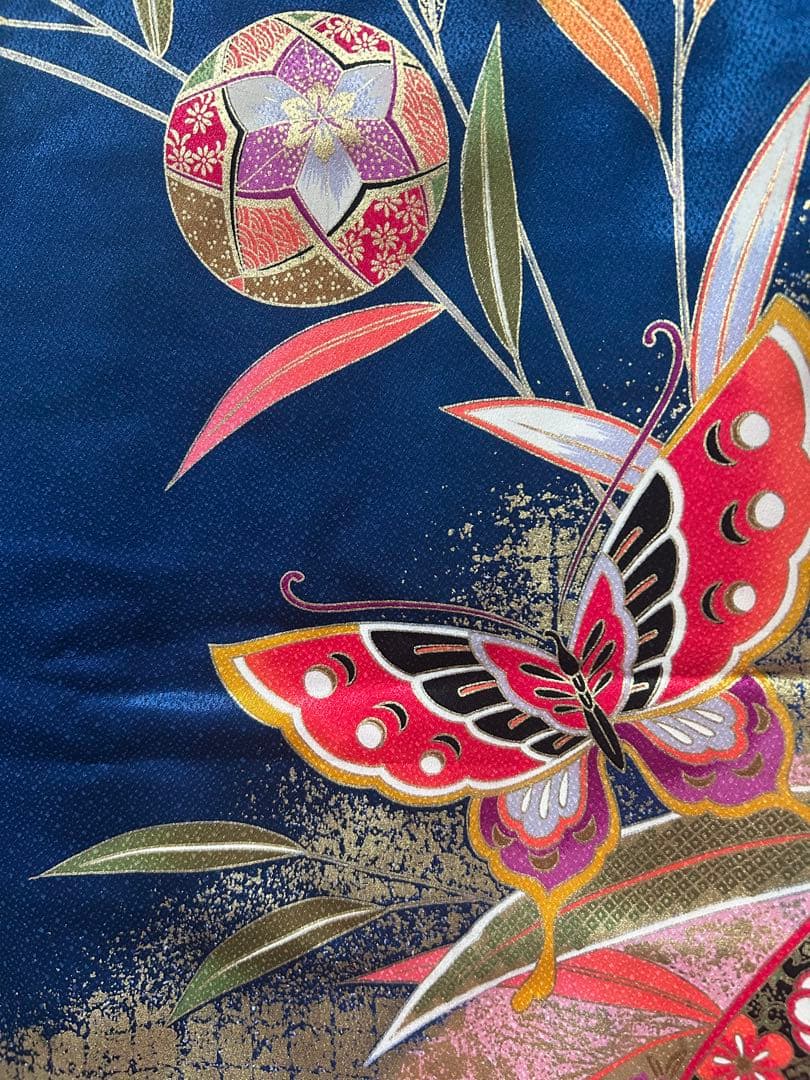 お買い得品♡七五三　7歳　女の子　フルセット　藍色