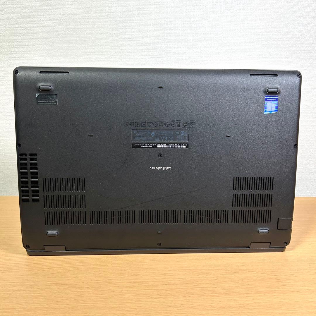 美品 DELL Latitude 5501 i7 512GB 16GB 15型