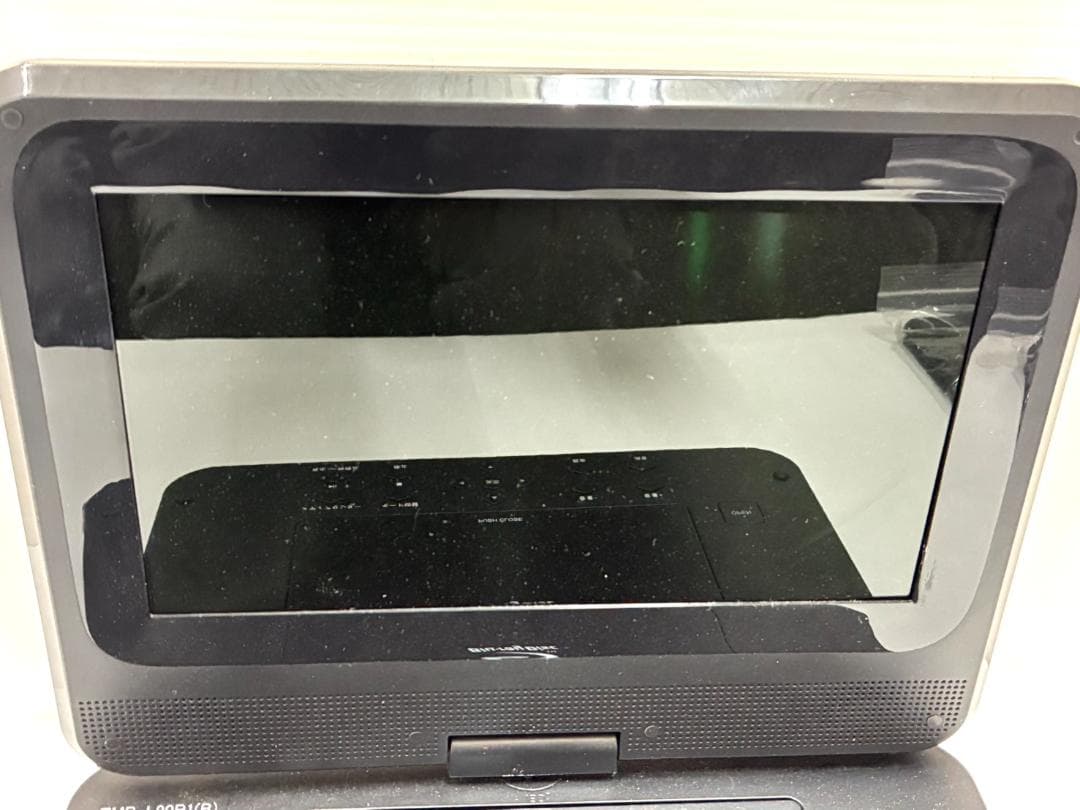 25K12100 山善 ポータブル ブルーレイプレイヤー TMB-L90R1 B