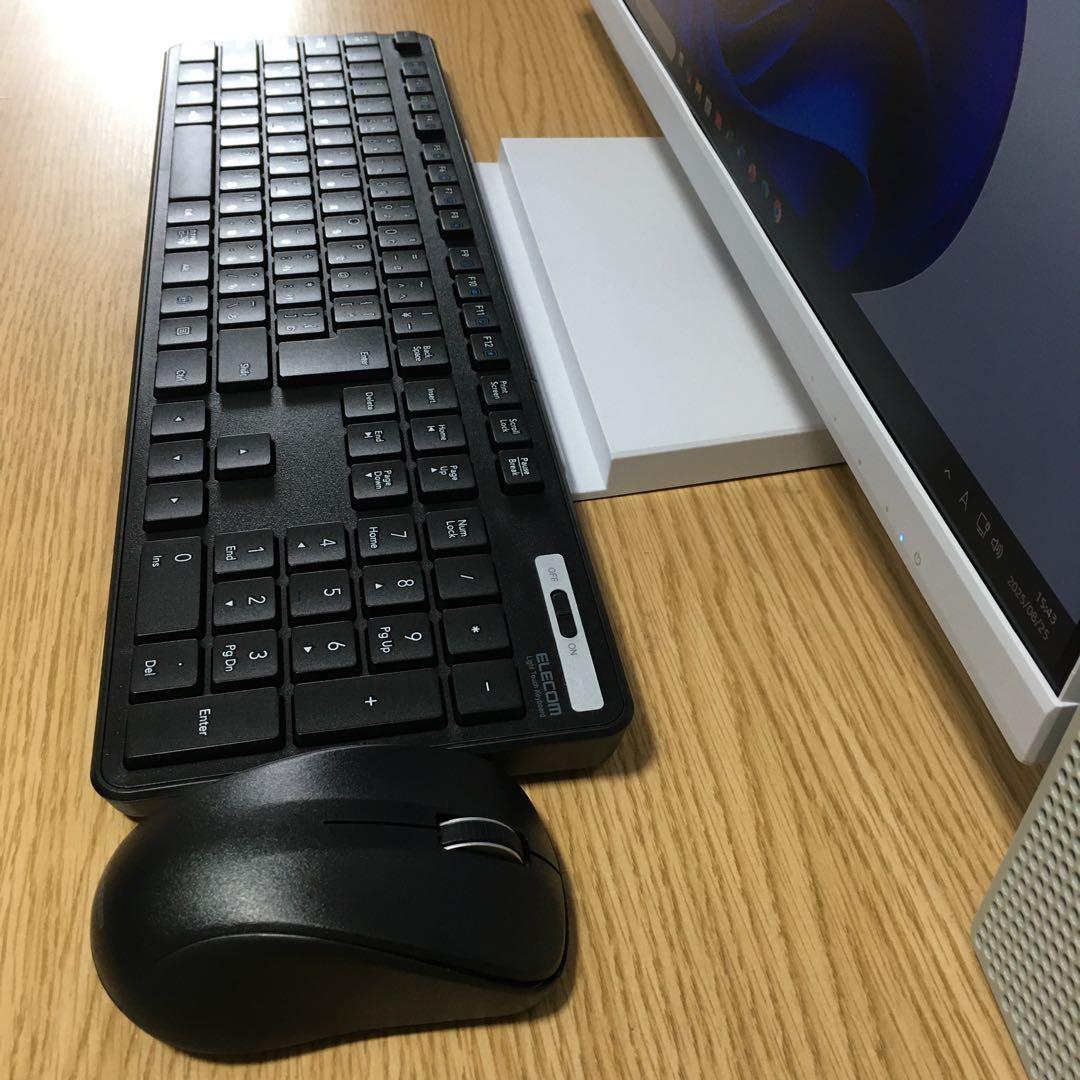 フルセット NEC Win11 9世代i3 16G 快適SSD 23.8’モニタ