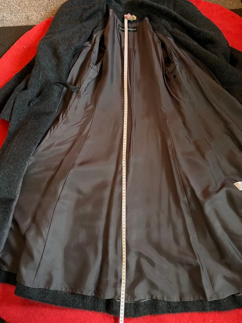 「新品未使用 」HIROKO KOSHINO 女優襟 アルパカ.ウールコート