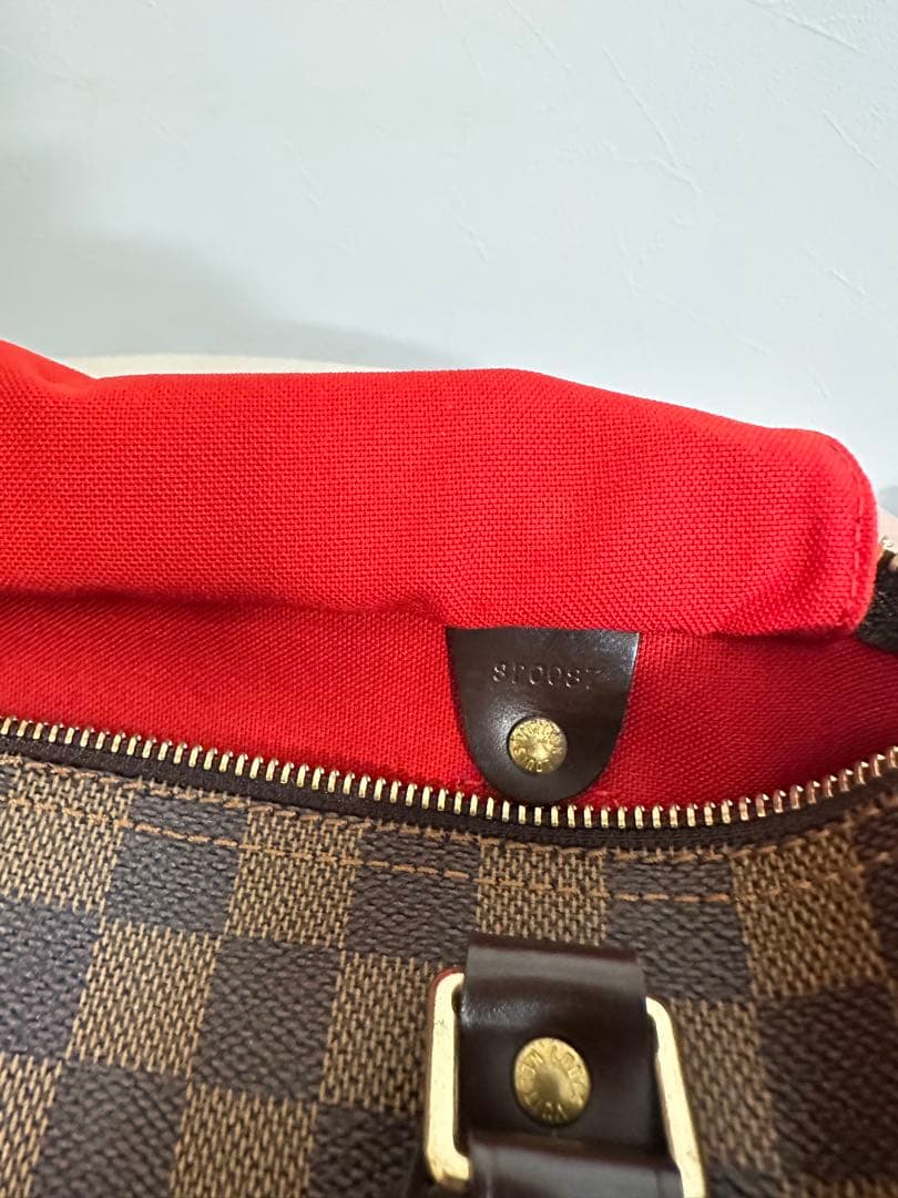 美品ルイヴィトン LOUIS VUITTONダミエ スピーディ25 バッグ