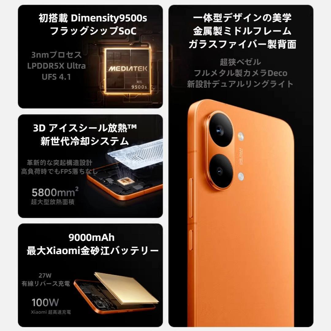 【新品未開封】REDMI Turbo 5 Max 16GB/512GB 中国版