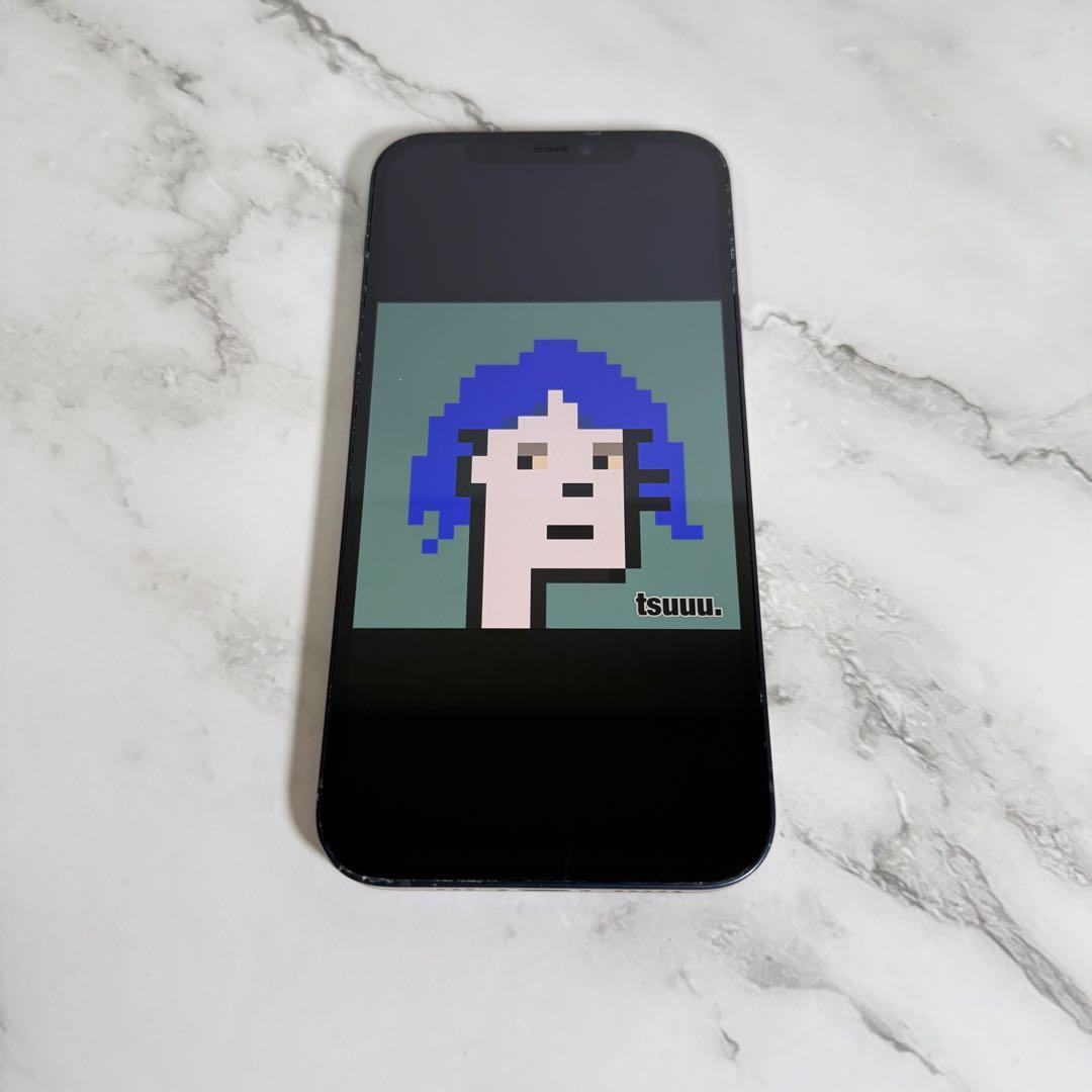 ★バッテリー100% iPhone 12 128GB ブラック　SIMフリー