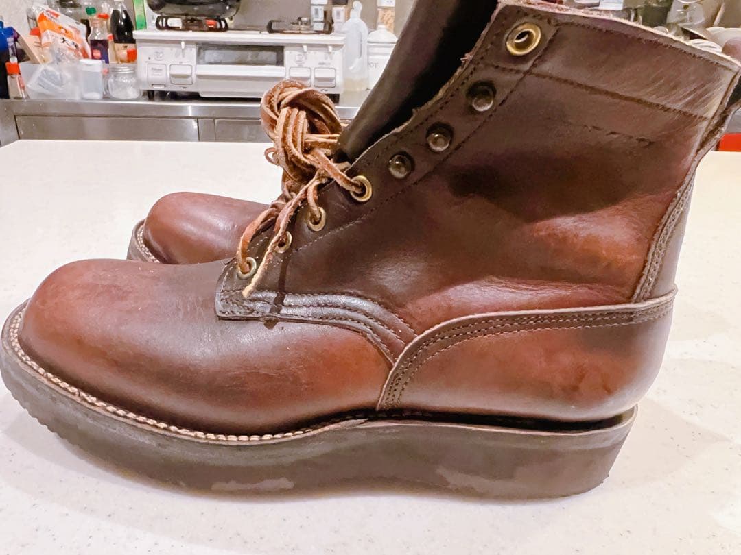 グリズリー、ワークブーツ、美品、Size 8.5