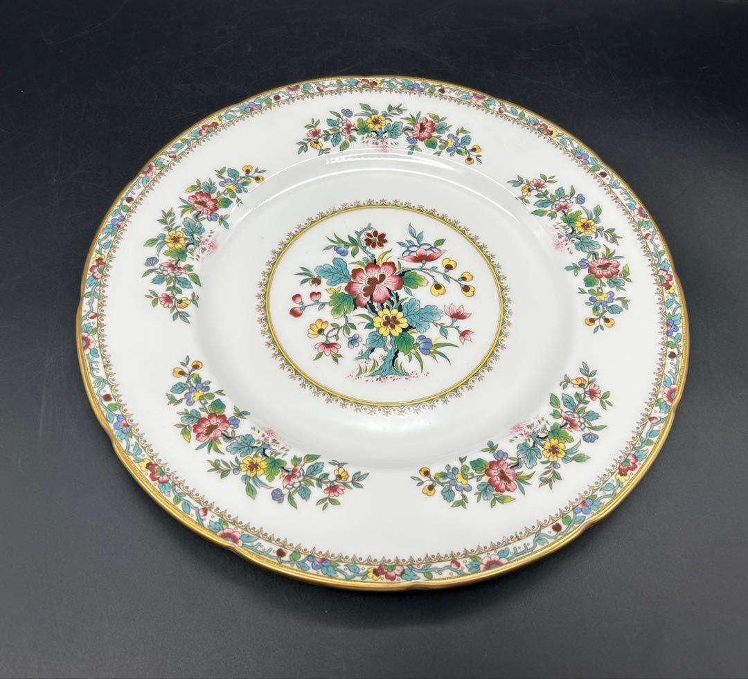 陶器　コールポート　COALPORT ミングローズ　MingRose 大皿　6枚