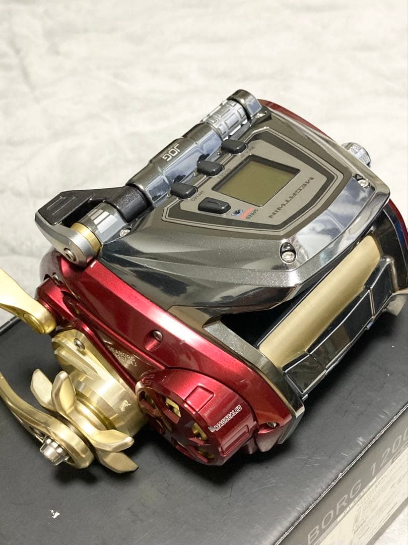 ダイワ シーボーグ 1200MJ / 巻上げ距離28.6km 使用48h