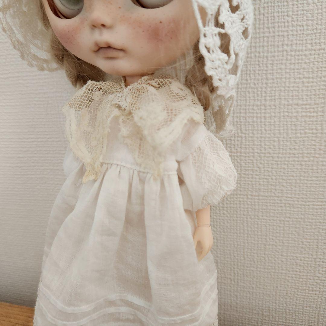 ブライス用アウトフィット アンティークレースボネのセット