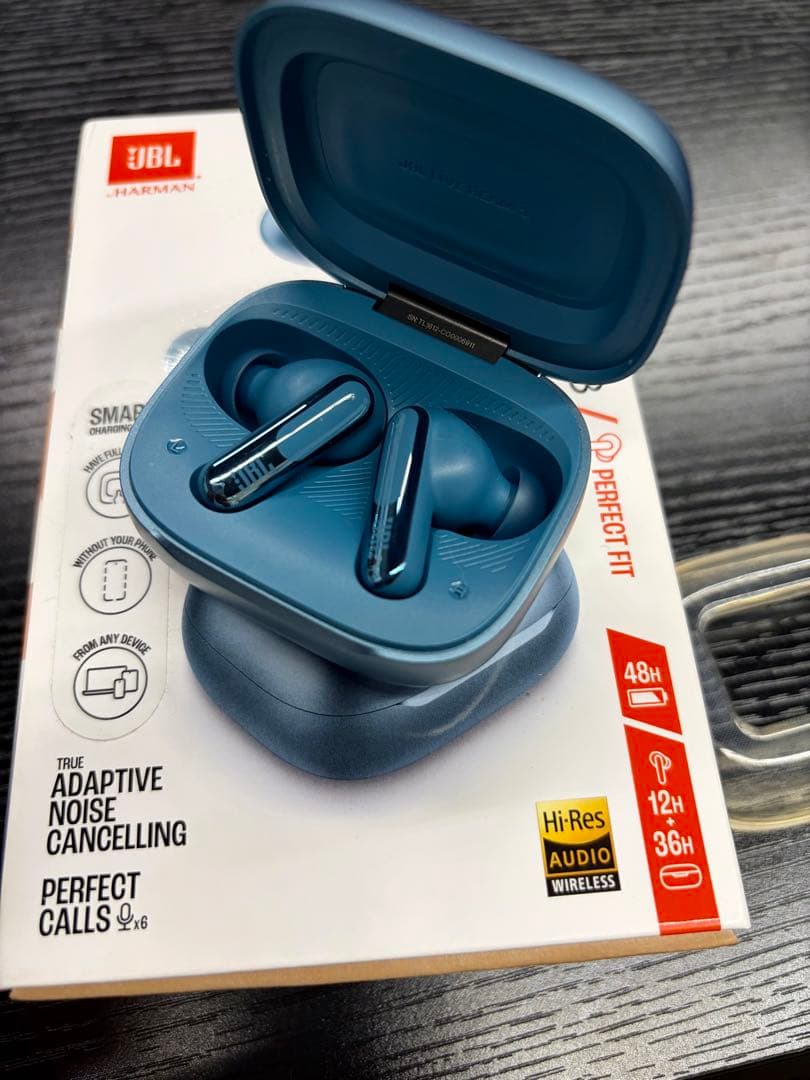 JBL LIVE BEAM 3 ブルー ワイヤレスイヤホン