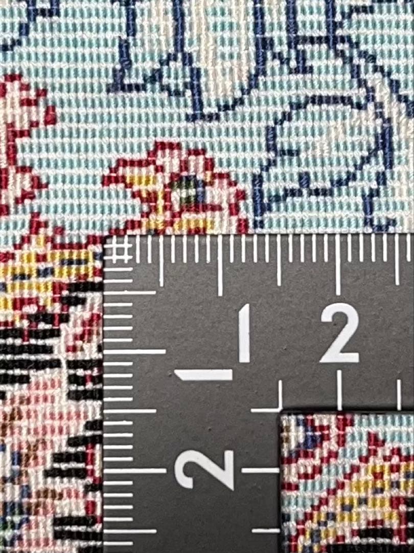 最高級۰ペルシャ絨毯・シルク｜クム仕上げ｜102×149cm｜約225万ノット｜