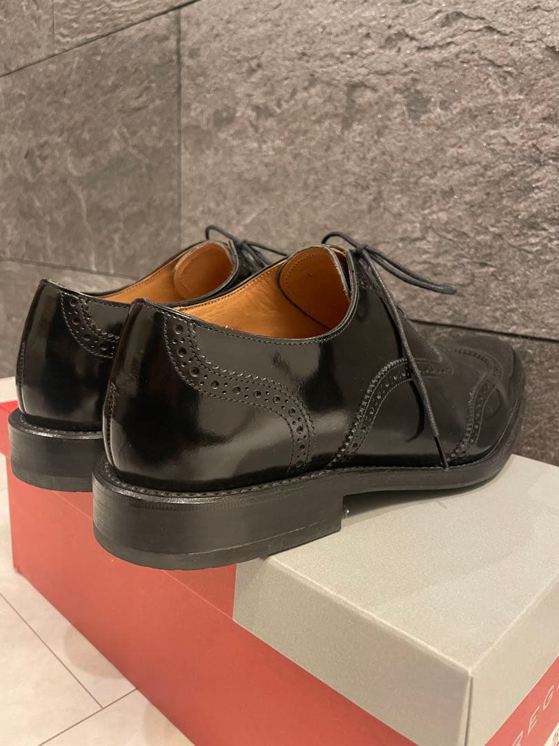 【超美品】 REGAL 717R ウイングチップ 内羽根26.5EEE