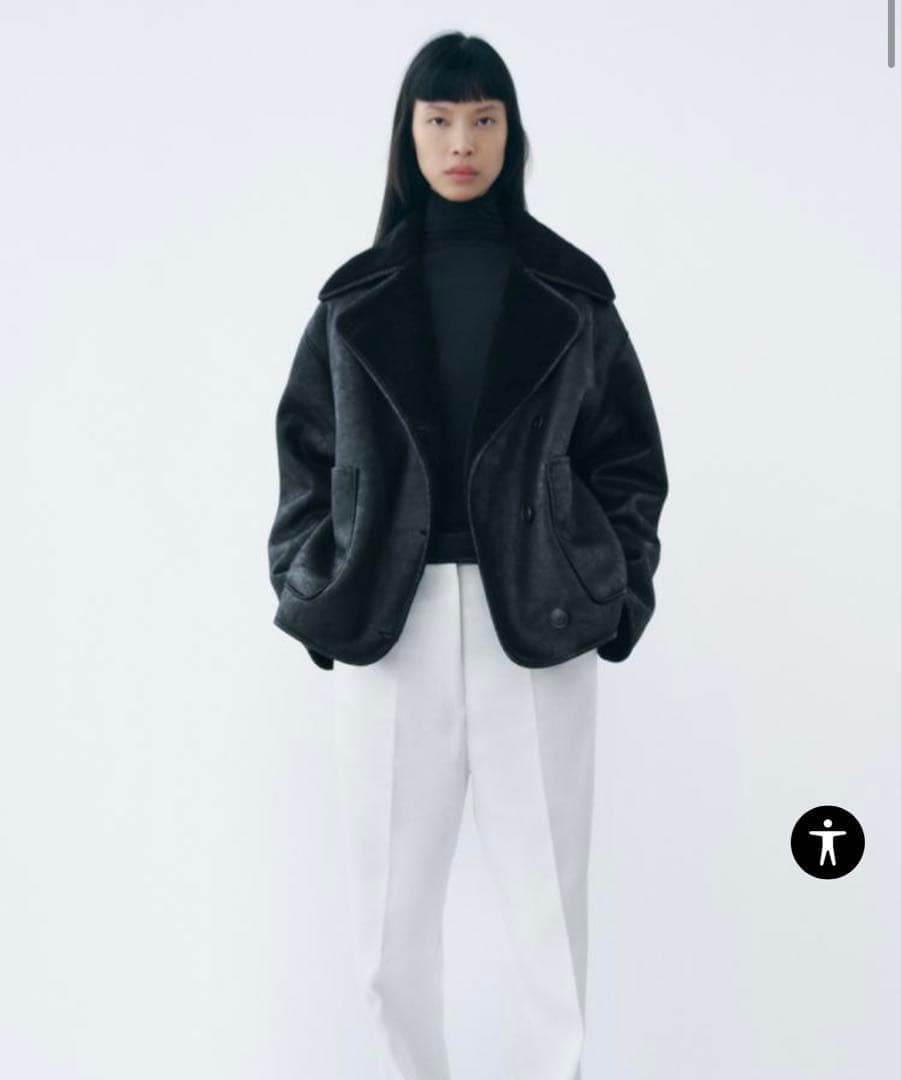 【極美品】ZARA ZWコレクション リバーシブルジャケット XSサイズ