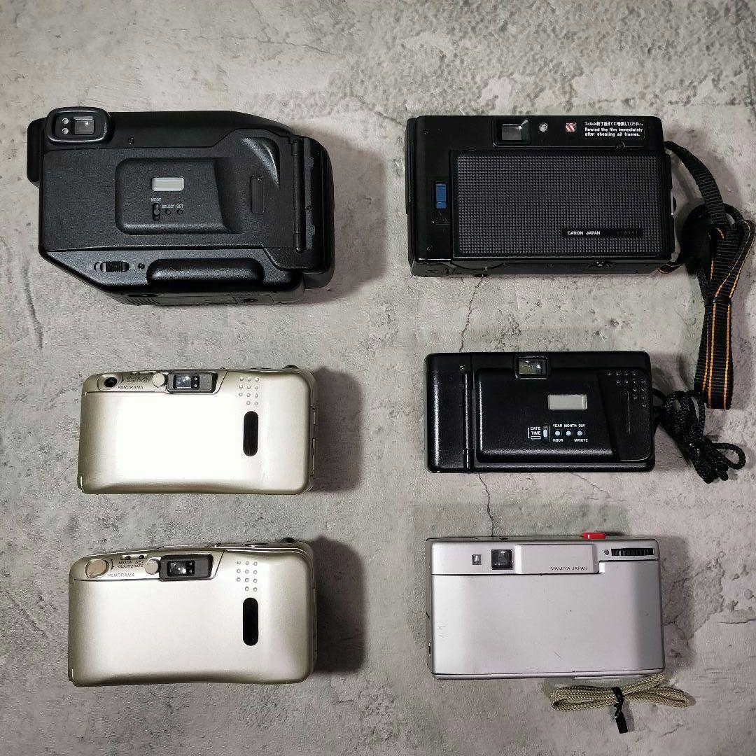 【ジャンク】フィルムカメラ まとめ Canon 他　コンパクト ハーフ カメラ