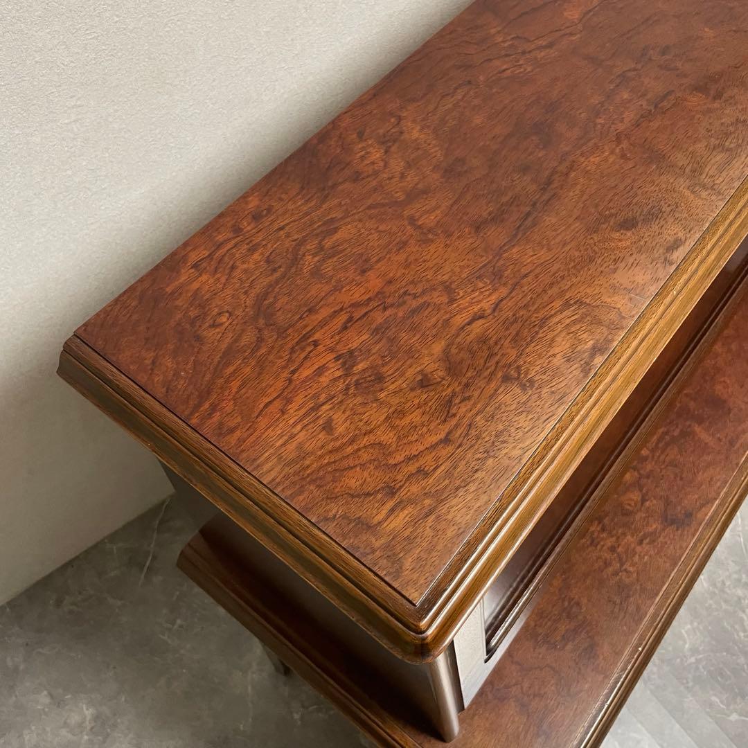 マルニ木工　ライティングビューロー　 机　デスク　引き出し収納　廃盤品