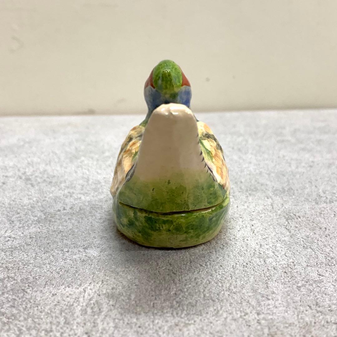 香合 伊藤桂楽 雉子 共箱 茶道具 茶の湯 鳥 金