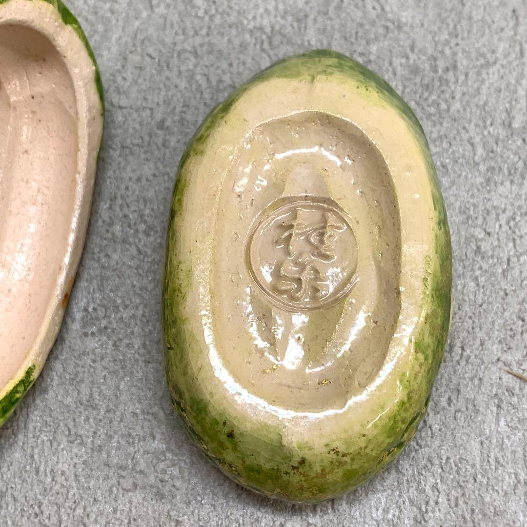 香合 伊藤桂楽 雉子 共箱 茶道具 茶の湯 鳥 金