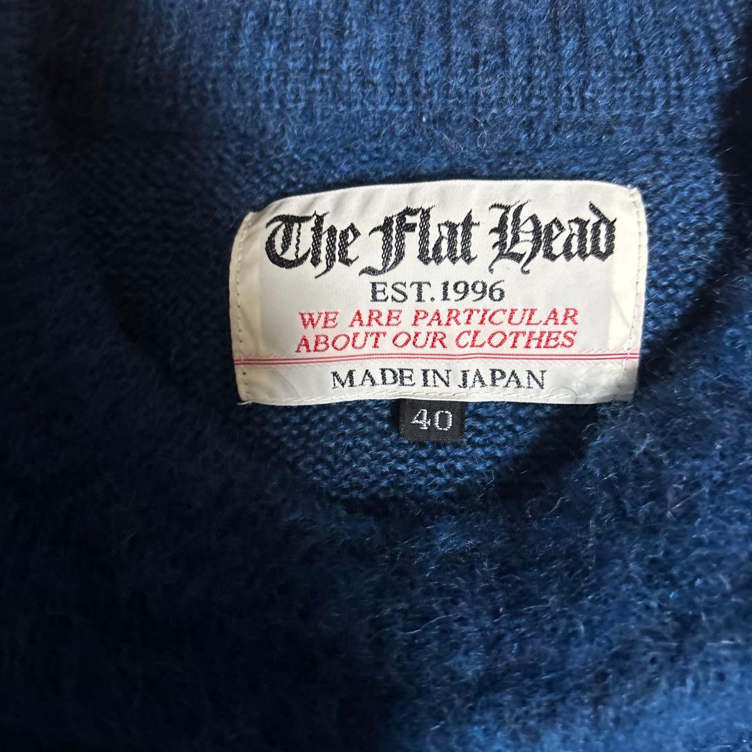 貴重品。値下げ不可。フラットヘッドモヘアセーター40サイズ