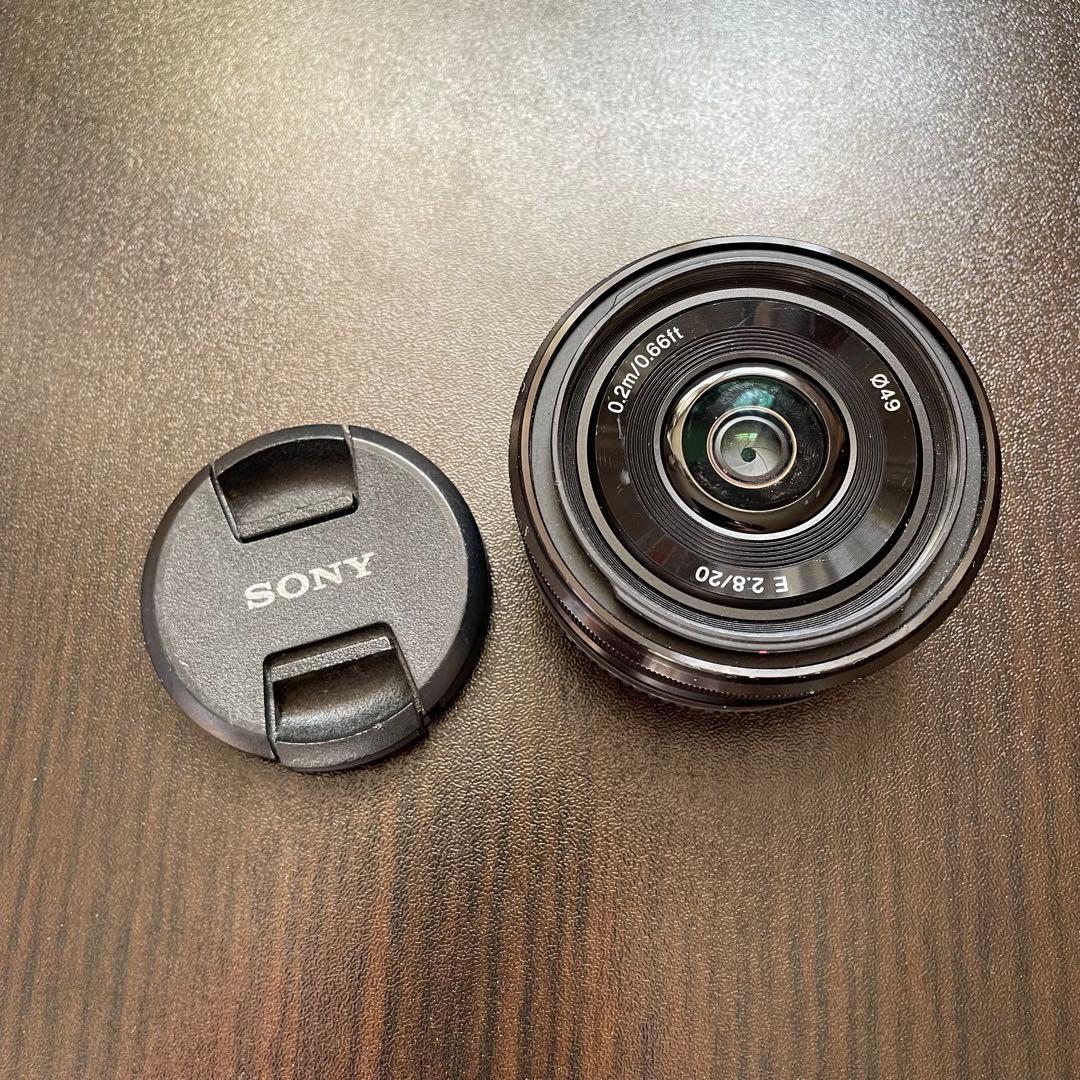ソニー 単焦点レンズ E 20mm F2.8 Eマウント用 SEL20F28
