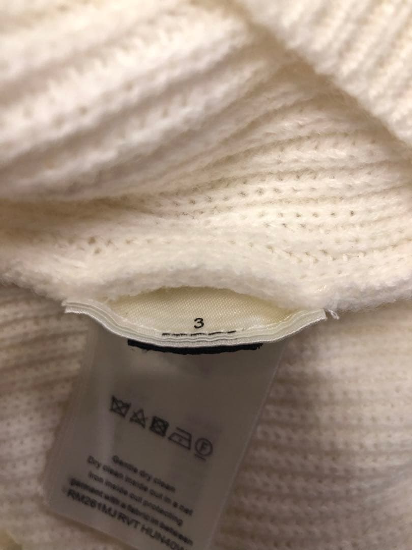 新作 ヴィトン 本物 エンブロイダリー シグネチャー カシミヤ クルーネック S