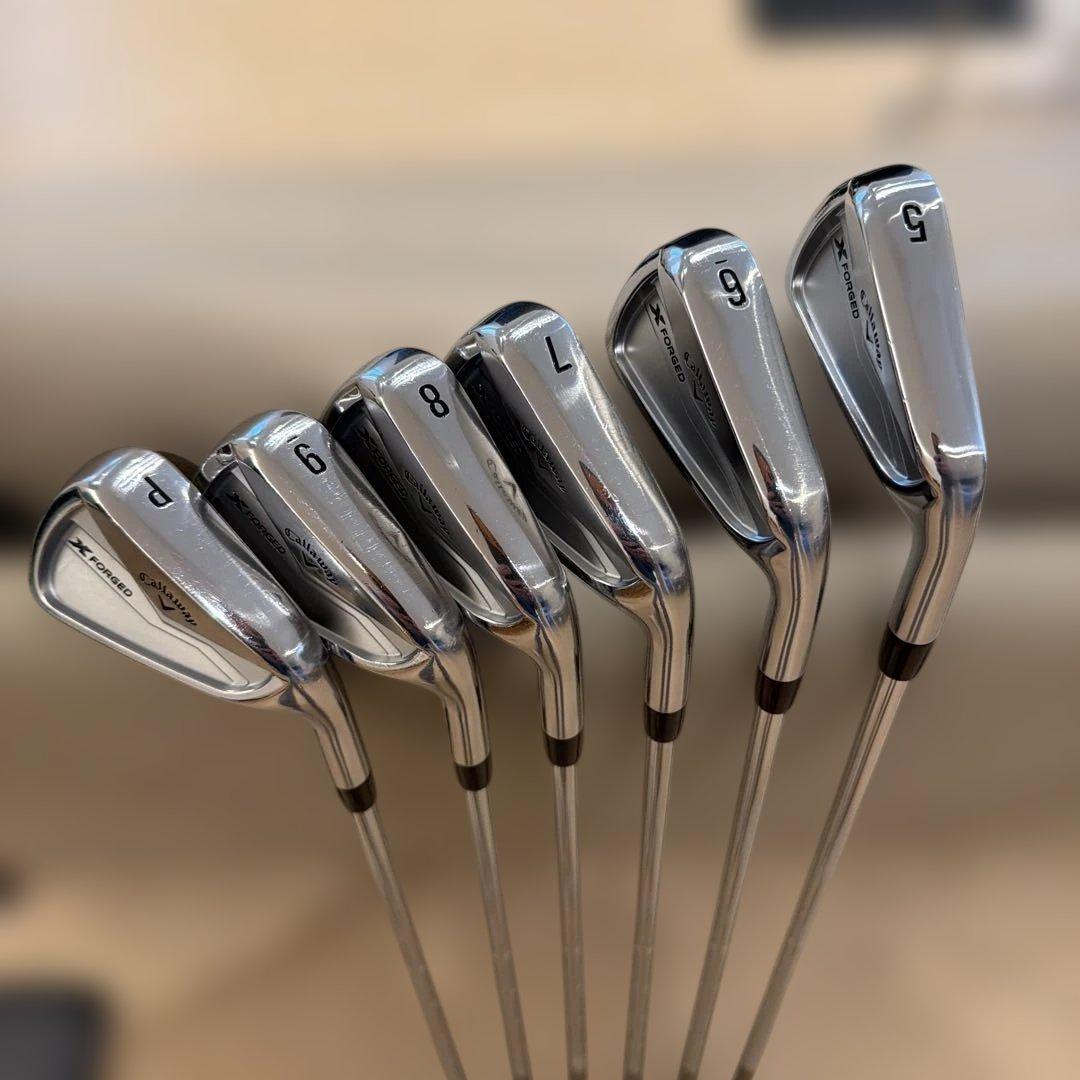 特注2024キャロウェイ X フォージド 5〜P6本 MID115 FORGED