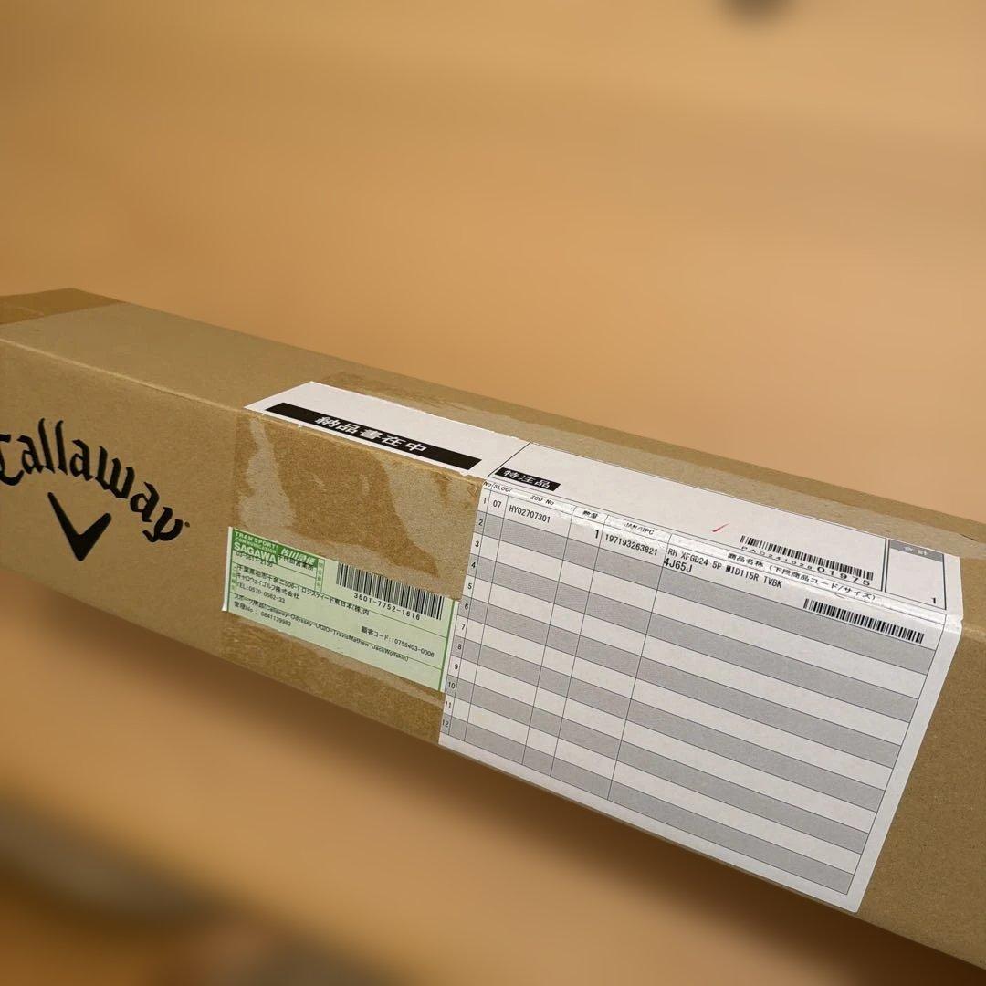 特注2024キャロウェイ X フォージド 5〜P6本 MID115 FORGED