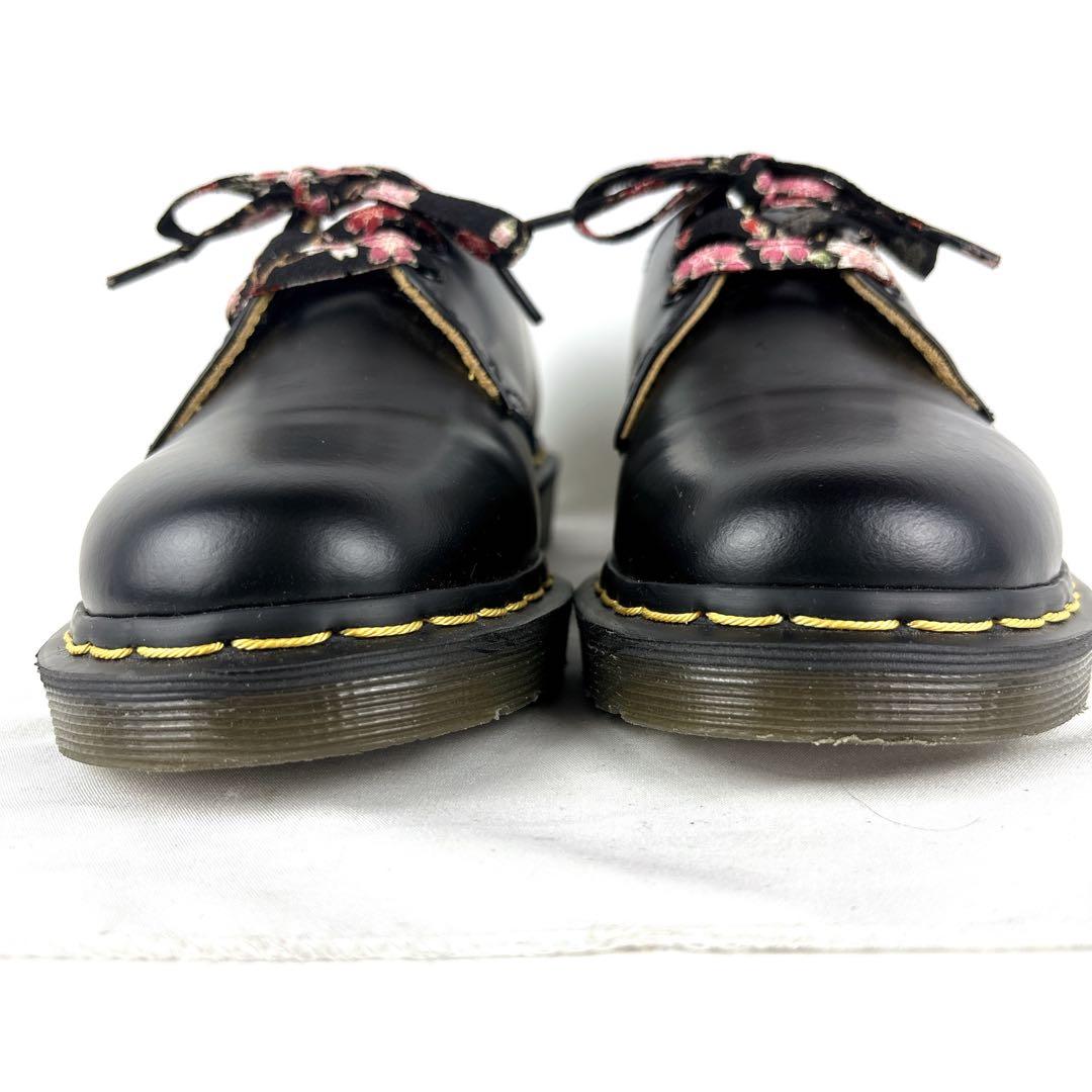 【美品】Dr.Martens ドクターマーチン 花柄シューレース付き UK5
