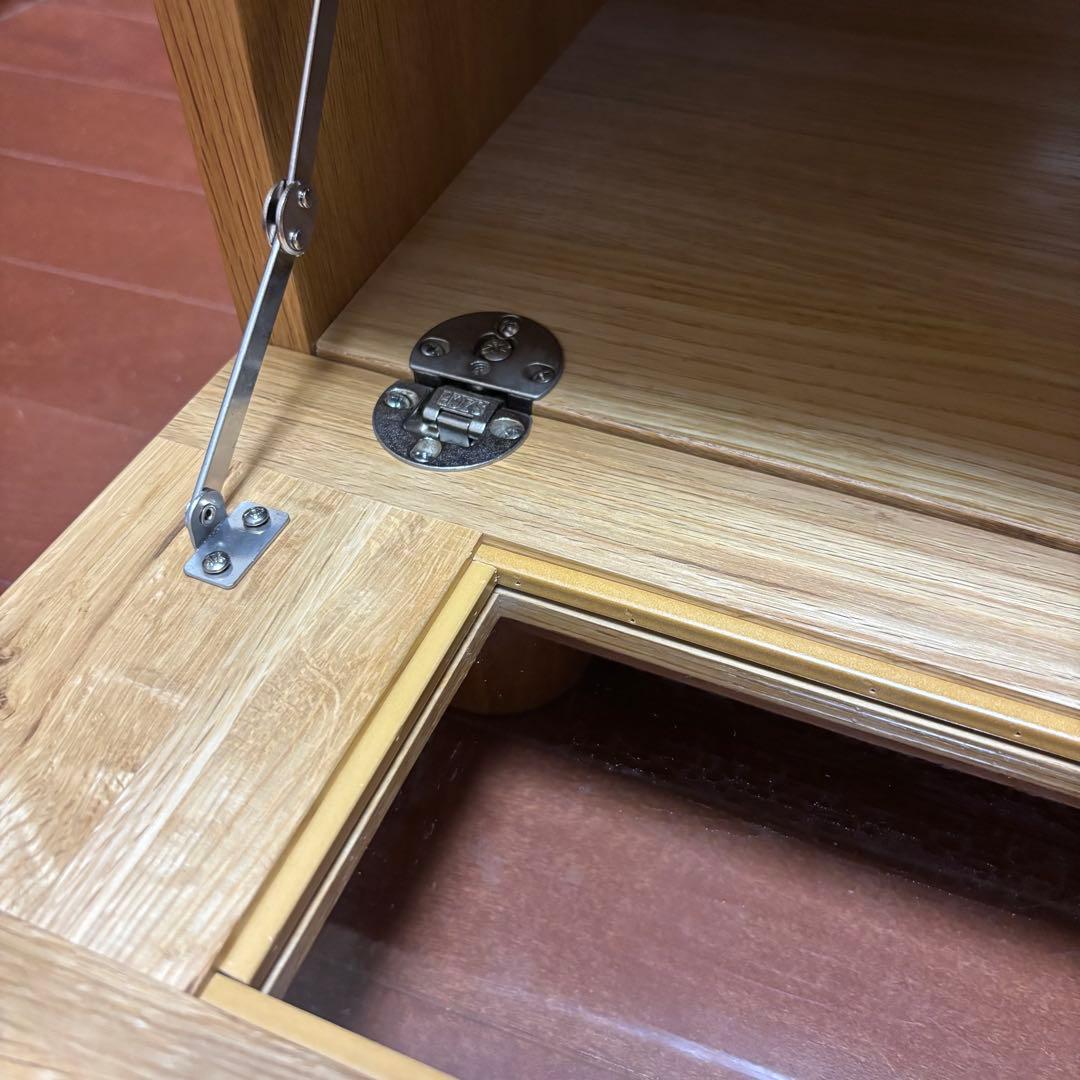 起立木工 天然木 無垢材 テレビボード テレビ台 111cm